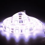 مقاوم للماء IP65 من الإيبوكسي مع 30 LED 5050 SMD وكابل مفتاح ممتد بطول 1 متر، العرض: 10 مم