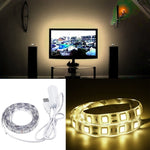 مقاوم للماء IP65 من الإيبوكسي مع 30 LED 5050 SMD وكابل مفتاح ممتد بطول 1 متر، العرض: 10 مم