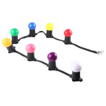 1م 2 واط E27 8 مصباح LED 2835 SMD إضاءة ديكور منزلي، تيار متردد 110 فولت، تيار متردد 110 فولت، تيار مستمر 12 فولت، تيار متردد 220 فولت