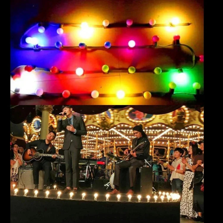 1م 2 واط E27 8 مصباح LED 2835 SMD إضاءة ديكور منزلي، تيار متردد 110 فولت، تيار متردد 110 فولت، تيار مستمر 12 فولت، تيار متردد 220 فولت