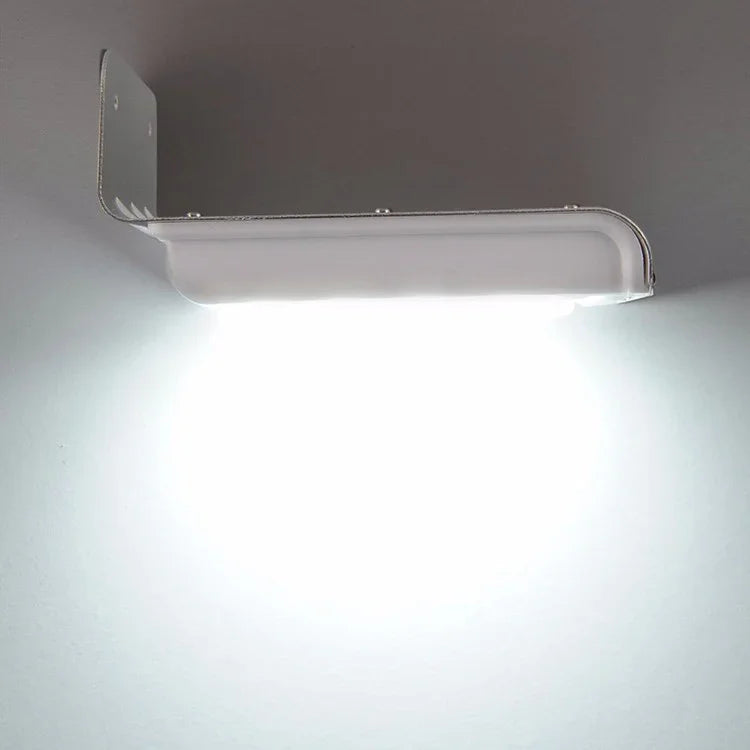 ضوء جداري شمسي خارجي مع استشعار حركة جسم الإنسان LED