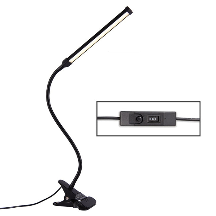 مصباح مكتب LED بقوة 8 واط قابل للطي وقابل للتعديل لحماية العين، نسخة قابلة للتوصيل عبر USB (أبيض)، نسخة قابلة للتوصيل عبر USB (أسود)