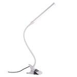 مصباح مكتب LED بقدرة 8 واط قابل للطي مع شحن USB وحماية للعين، إصدار شحن USB (أسود)، إصدار شحن USB (أبيض)