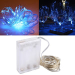 مصباح ديكور مصباح الجنية 50 LED SMD 0603 مع صندوق بطاريات 3 × AA، 5 فولت تيار مستمر، 5 م ضوء أزرق، 5 م ضوء ملون، 5 م ضوء وردي، 5 م ضوء أخضر، 5 م ضوء بنفسجي، 5 م ضوء أحمر، 5 م ضوء أبيض، 5 م ضوء أبيض دافئ، 5 م ضوء أصفر