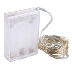 مصباح ديكور مصباح الجنية 50 LED SMD 0603 مع صندوق بطاريات 3 × AA، 5 فولت تيار مستمر، 5 م ضوء أزرق، 5 م ضوء ملون، 5 م ضوء وردي، 5 م ضوء أخضر، 5 م ضوء بنفسجي، 5 م ضوء أحمر، 5 م ضوء أبيض، 5 م ضوء أبيض دافئ، 5 م ضوء أصفر