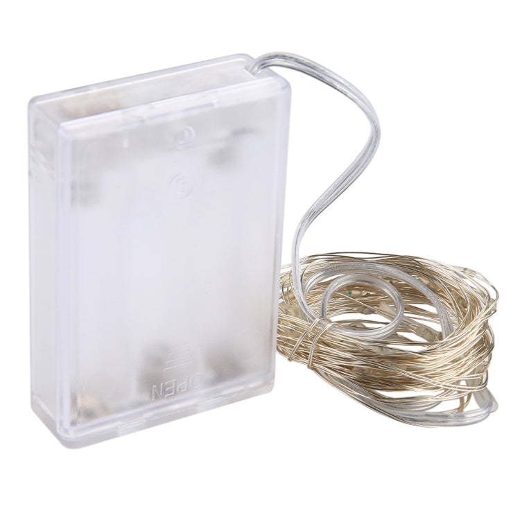 مصباح ديكور مصباح الجنية 50 LED SMD 0603 مع صندوق بطاريات 3 × AA، 5 فولت تيار مستمر، 5 م ضوء أزرق، 5 م ضوء ملون، 5 م ضوء وردي، 5 م ضوء أخضر، 5 م ضوء بنفسجي، 5 م ضوء أحمر، 5 م ضوء أبيض، 5 م ضوء أبيض دافئ، 5 م ضوء أصفر