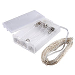مصباح ديكور مصباح الجنية 50 LED SMD 0603 مع صندوق بطاريات 3 × AA، 5 فولت تيار مستمر، 5 م ضوء أزرق، 5 م ضوء ملون، 5 م ضوء وردي، 5 م ضوء أخضر، 5 م ضوء بنفسجي، 5 م ضوء أحمر، 5 م ضوء أبيض، 5 م ضوء أبيض دافئ، 5 م ضوء أصفر