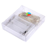 مصباح ديكور مصباح الجنية 50 LED SMD 0603 مع صندوق بطاريات 3 × AA، 5 فولت تيار مستمر، 5 م ضوء أزرق، 5 م ضوء ملون، 5 م ضوء وردي، 5 م ضوء أخضر، 5 م ضوء بنفسجي، 5 م ضوء أحمر، 5 م ضوء أبيض، 5 م ضوء أبيض دافئ، 5 م ضوء أصفر
