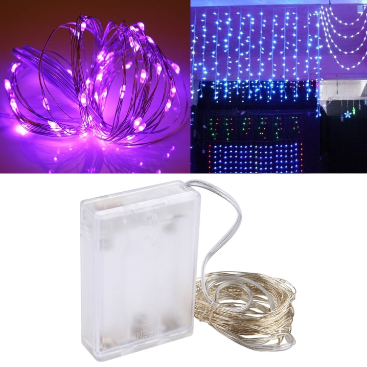 مصباح ديكور مصباح الجنية 50 LED SMD 0603 مع صندوق بطاريات 3 × AA، 5 فولت تيار مستمر، 5 م ضوء أزرق، 5 م ضوء ملون، 5 م ضوء وردي، 5 م ضوء أخضر، 5 م ضوء بنفسجي، 5 م ضوء أحمر، 5 م ضوء أبيض، 5 م ضوء أبيض دافئ، 5 م ضوء أصفر