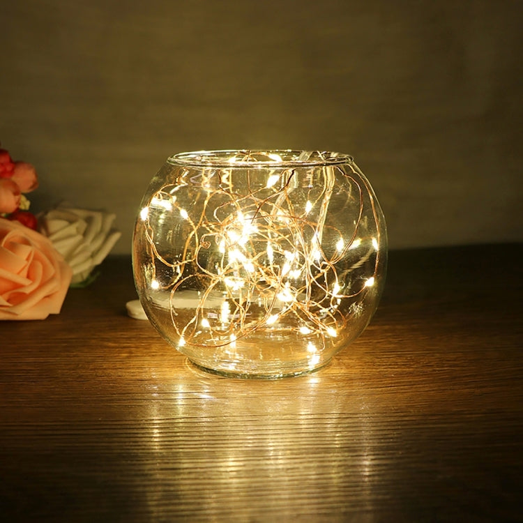 مصباح ديكور مصباح الجنية 50 LED SMD 0603 مع صندوق بطاريات 3 × AA، 5 فولت تيار مستمر، 5 م ضوء أزرق، 5 م ضوء ملون، 5 م ضوء وردي، 5 م ضوء أخضر، 5 م ضوء بنفسجي، 5 م ضوء أحمر، 5 م ضوء أبيض، 5 م ضوء أبيض دافئ، 5 م ضوء أصفر