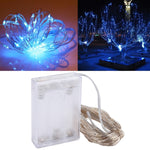 100 LEDs SMD 06033 x AA Batteries Box Fairy Lamp Decorative Light, DC 5V, 10m Red Light, 10m White Light, 10m Warm White, 10m Yellow Light, 10m Blue Light, 10m Colorful Light, 10m Pink Light, 10m Green Light, 10m Purple Light