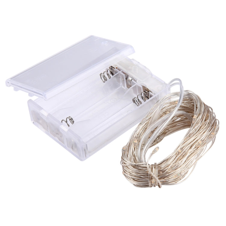 100 LEDs SMD 06033 x AA Batteries Box Fairy Lamp Decorative Light, DC 5V, 10m Red Light, 10m White Light, 10m Warm White, 10m Yellow Light, 10m Blue Light, 10m Colorful Light, 10m Pink Light, 10m Green Light, 10m Purple Light