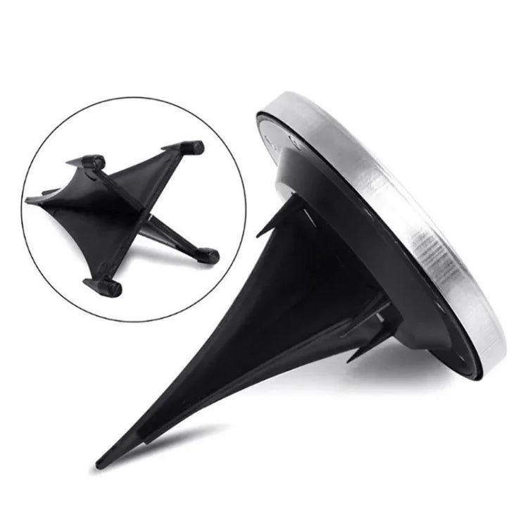 مصباح مدفون يعمل بالطاقة الشمسية تحت الأرض 2 قطع، 16 مصباح LED، مقاوم للماء IP65، إضاءة خارجية للحدائق والشوارع، 16 مصباح LED