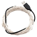 شريط إضاءة مهرجاني / زخرفي SMD-0603 يعمل عبر USB (ضوء بنفسجي)، LED1000F، LED1000G، LED1000L، LED1000P، LED1000R، LED1000W، LED1000WW، LED1000Y