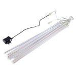 إضاءة زخرفية LED، قطر الأنبوب: 1.2 سم، تيار متردد 100-240 فولت، قابس أمريكي وأوروبي اختياري، 8 قطع 50 سم/أزرق، 8 قطع 50 سم/ملون، 8 قطع 50 سم/أبيض