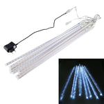 إضاءة زخرفية LED، قطر الأنبوب: 1.2 سم، تيار متردد 100-240 فولت، قابس أمريكي وأوروبي اختياري، 8 قطع 50 سم/أزرق، 8 قطع 50 سم/ملون، 8 قطع 50 سم/أبيض