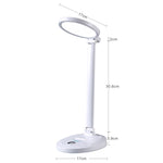 مصباح مكتب قابل للطي لحماية العين للطلاب، يعمل عبر USB