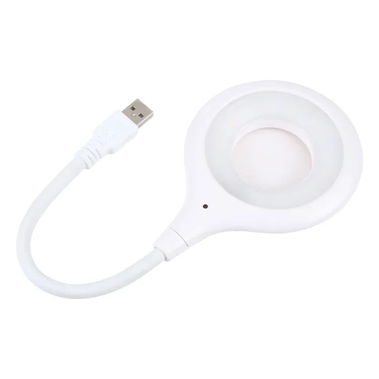 مصباح مكتب محمول USB بقوة 400 لومن و16 LED، 400 لومن