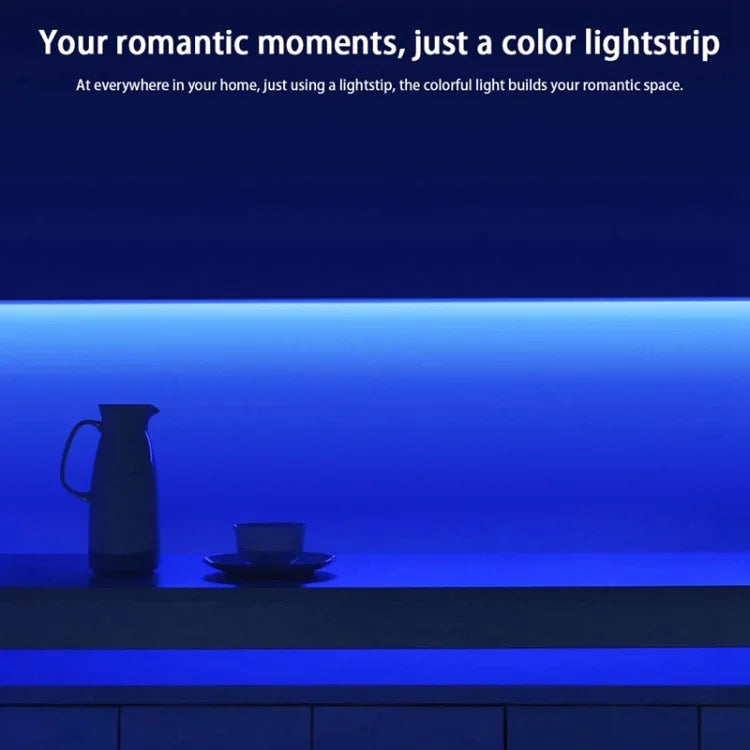 شريط إضاءة LED ذكي قابل للتحكم عن بعد عبر تطبيق WiFi من Xiaomi Youpin Yeelight، الطول: 1 متر
