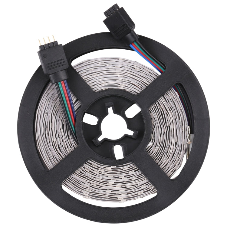 شريط إضاءة LED RGB 2835 SMD بدون غلاف مع تحكم ذكي عبر تطبيق بلوتوث، 60 مصباح LED/متر، الطول: 5 متر، 12 فولت 2 أمبير 100-240 فولت