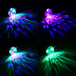 4 مصابيح LED صغيرة مع تحكم صوتي موسيقي تأثير ضوء ديسكو KTV DJ، LED1799، LED1799T
