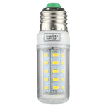 مصباح موفر للطاقة SMD 5730، تيار مستمر 12-30 فولت، E27 36 LED ضوء أبيض، E27 36 LED ضوء أبيض دافئ