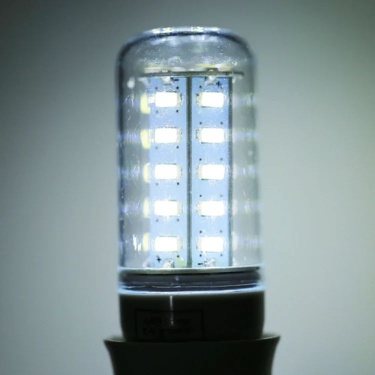 مصباح موفر للطاقة SMD 5730، تيار مستمر 12-30 فولت، E27 36 LED ضوء أبيض، E27 36 LED ضوء أبيض دافئ