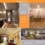 مصباح موفر للطاقة SMD 5730، تيار مستمر 12-30 فولت، E27 36 LED ضوء أبيض، E27 36 LED ضوء أبيض دافئ