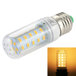 مصباح موفر للطاقة SMD 5730، تيار مستمر 12-30 فولت، E27 36 LED ضوء أبيض، E27 36 LED ضوء أبيض دافئ