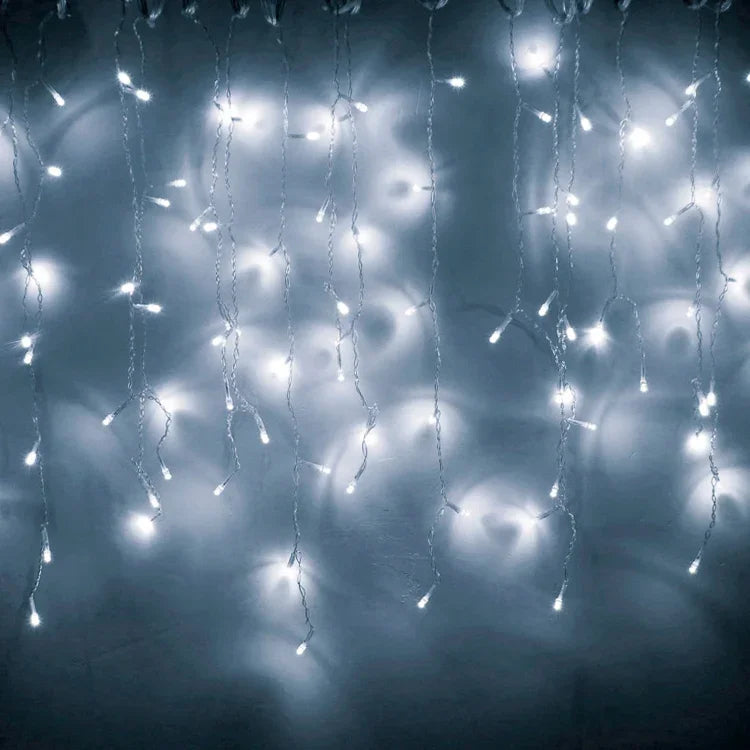 100 LED أضواء سلسلة خرافية زخرفية مع وصلة نهائية و8 وظائف نمط، قابس أمريكي، 10 أمتار ضوء أبيض
