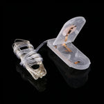 20 مصباح LED SMD 0603 مقاوم للماء IP65 مع بطاريات زر CR2032، ضوء أزرق 2 متر، ضوء أخضر 2 متر، ضوء أحمر 2 متر