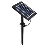 مصباح كشاف شمسي ثلاثي الألوان أحمر وأخضر وأزرق للحديقة، للغمر في المسبح، 3 في 1