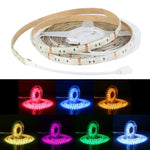 300 مصباح LED SMD 5050 إضاءة ملونة تحكم عن بعد عبر تطبيق يعمل مع أليكسا وجوجل هوم