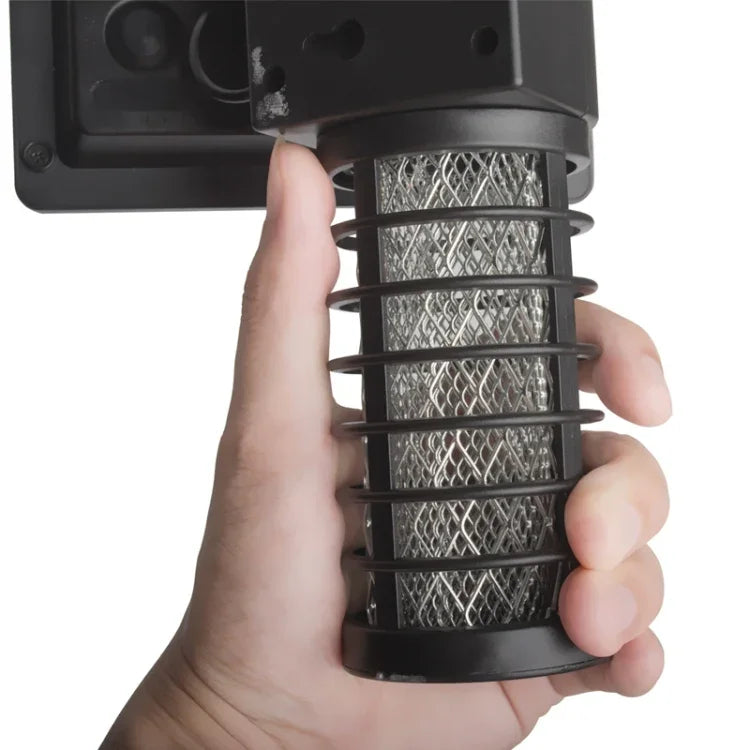 مصباح قاتل البعوض الشمسي SZ-16008 خارجي مقاوم للماء IP65، LED، فخ بعوض للحديقة، مصباح مزخرف للحديقة