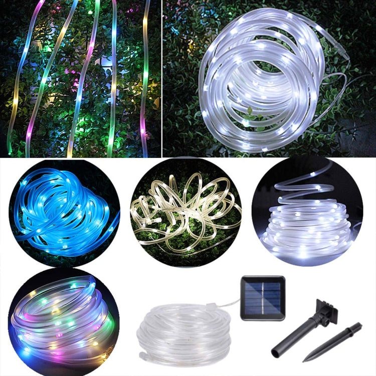 لوح شمسي مقاوم للماء 50 LED، 5م 50 LED ضوء أزرق، 5م 50 LED ضوء أبيض، 5م 50 LED ضوء أبيض دافئ