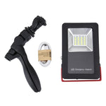 مصابيح تحذير وامضة حمراء وزرقاء 24 LED SMD5730 بقوة 30 واط، 2400 لومن، 6000-6500 كلفن، محمولة مع حامل