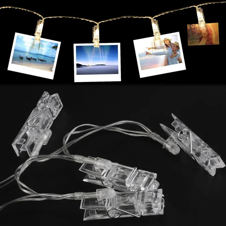 50 مصباح LED صندوق بطاريات 3 × AA سلسلة مصباح إضاءة زخرفية للمنزل لتعليق الصور، حفلات دي آي واي، حفلات الزفاف، تزيين عيد الميلاد، 5م