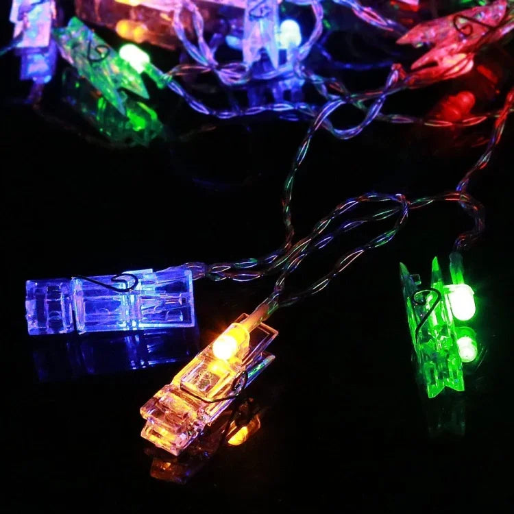 50 مصباح LED صندوق بطاريات 3 × AA سلسلة مصباح إضاءة زخرفية للمنزل لتعليق الصور، حفلات دي آي واي، حفلات الزفاف، تزيين عيد الميلاد، 5م