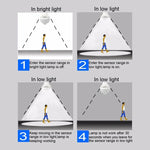 لمبة LED E27 7W مع 16 مصباح SMD 5730 450LM مع حساس حركة بالأشعة تحت الحمراء، مدى الاستشعار: 4-6 أمتار، AC 220V، E27 7W ضوء أبيض
