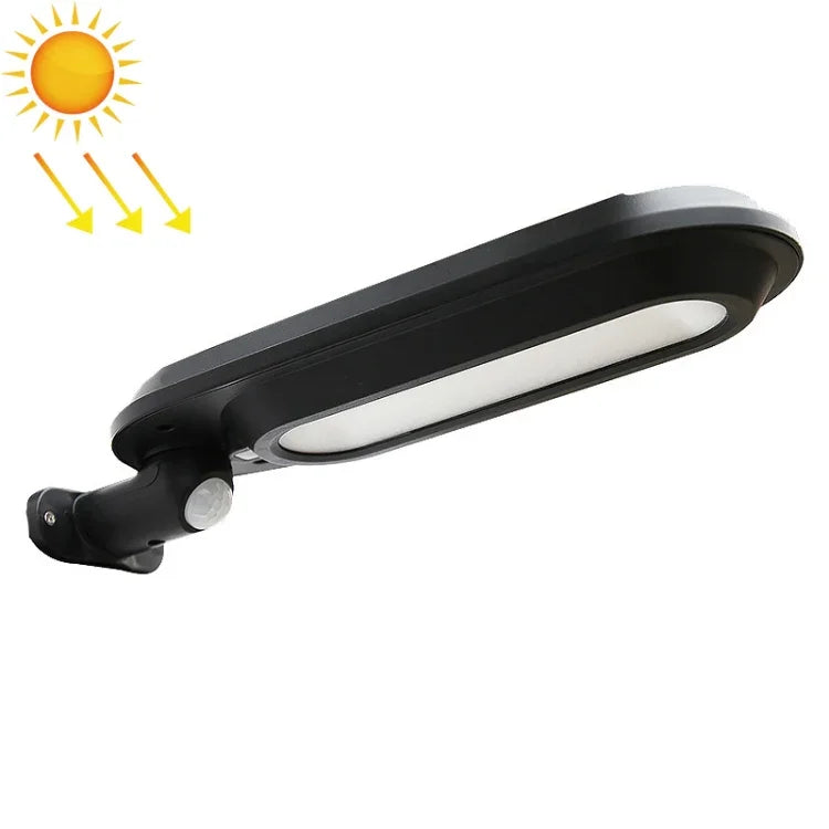 مصباح حديقة يعمل بالطاقة الشمسية مقاوم للماء IP65 مع 18 LED و600LM وضوء استشعار الجسم وضوء شارع