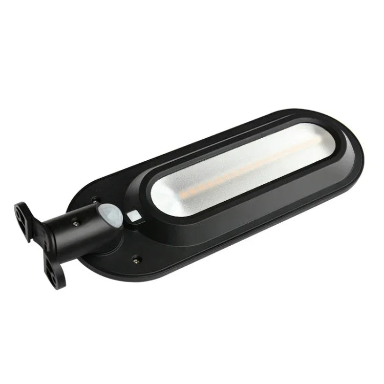 مصباح حديقة يعمل بالطاقة الشمسية مقاوم للماء IP65 مع 18 LED و600LM وضوء استشعار الجسم وضوء شارع