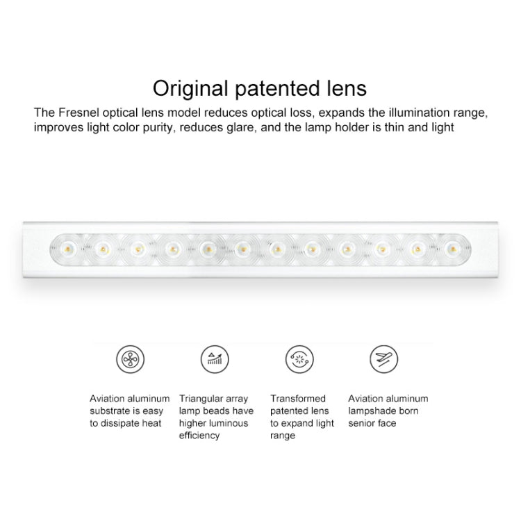مصباح مكتب ذكي أصلي من هواوي OPPLE LED قابل للطي قابل للتعديل للقراءة، أضواء سطوع، يدعم HUAWEI HiLink