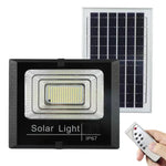 كشاف طاقة شمسية مقاوم للماء IP67 بقوة 10W و100 LED مع تحكم عن بعد، 10W