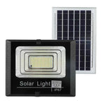 كشاف طاقة شمسية مقاوم للماء IP67 بقوة 10W و100 LED مع تحكم عن بعد، 10W