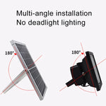 كشاف طاقة شمسية مقاوم للماء IP67 بقوة 30W و170 LED مع تحكم عن بعد، 30W