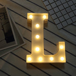 إضاءة عطلات LED دافئة بيضاء تعمل بالبطارية، للوقوف أو التعليق، A، N، B، O، C، P، D، Q، E، R، F، G، T، U، V، I، W، J، K، X، L، M، Z
