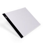 Ultra-thin A4 Size Portable USB LED Artcraft Tracing Light Box Copy Board for Artists Drawing Sketching Animation and X-ray Viewing, No Brightness Control