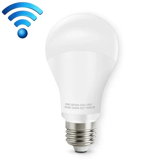 مصباح 14 LED 3000K+RGB 1050 لومن يعمل مع Alexa وGoogle Home، تيار متردد 230 فولت