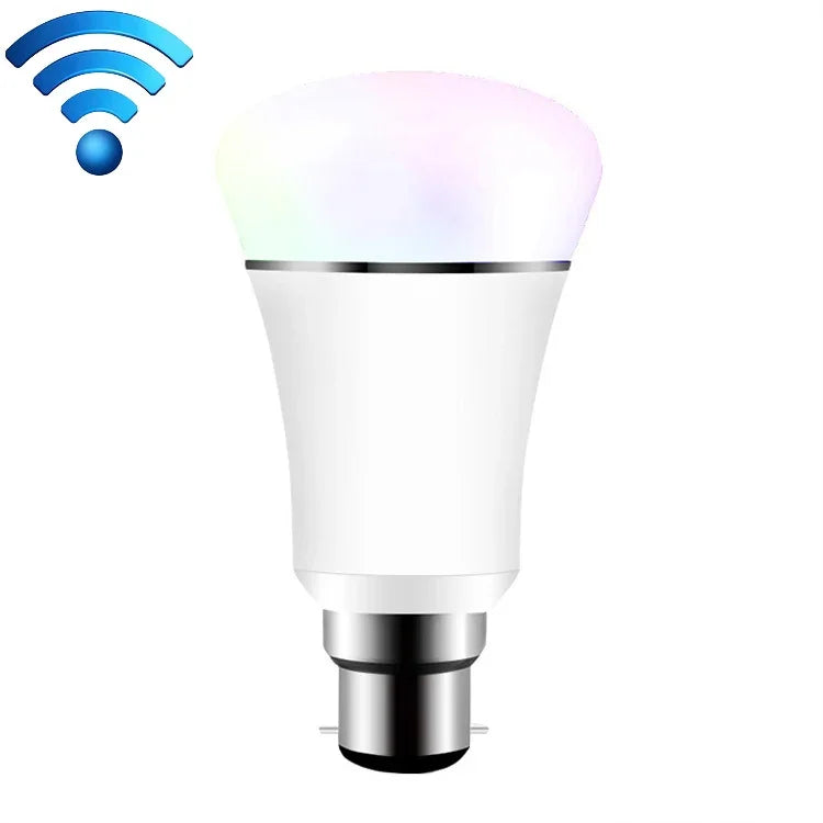 مصباح LED 6000K يعمل مع Alexa وGoogle Home، تيار متردد 85-265 فولت