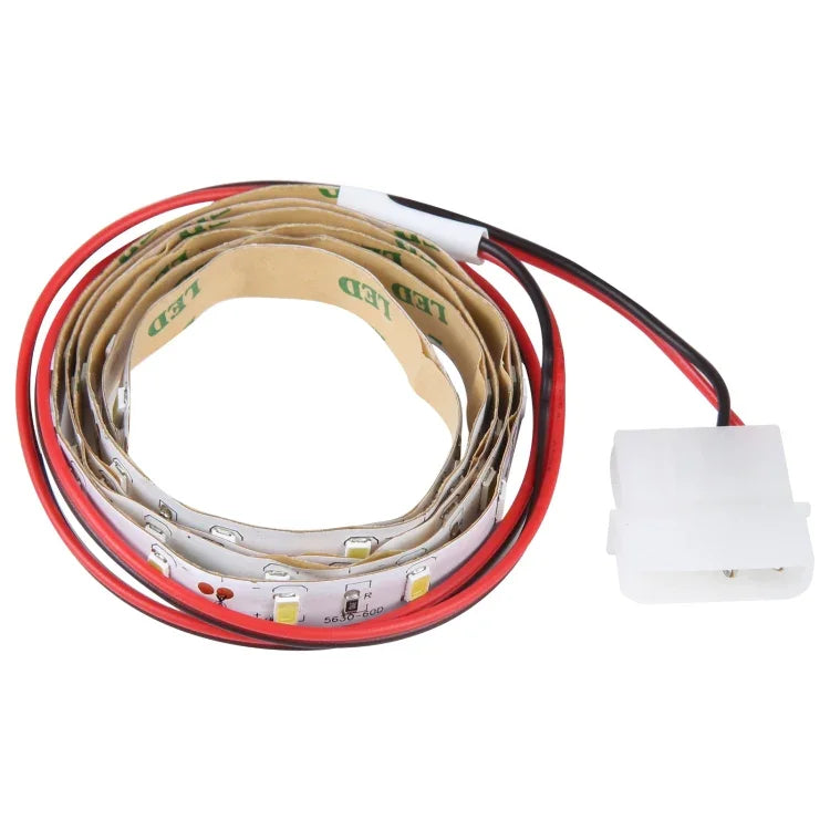 1م لوحة عارية 5730 SMD LED إضاءة بيضاء لحبل إضاءة كمبيوتر، تيار مستمر 12 فولت، 5730 SMD LED